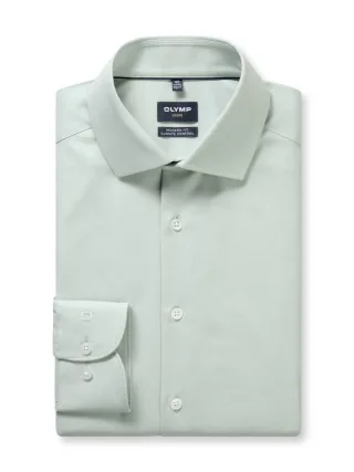 OLYMP - Modern Fit : Businesshemd grün - Gr. - 39