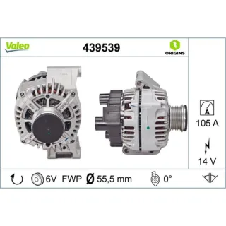 Valeo Lichtmaschine 105A Fiat Lancia Opel