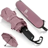 Logan & Barnes Taschenregenschirm Boston, Sturmfest bis 140 km/h