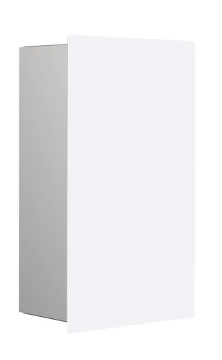 emco Abfallsammler asis pure mit Glasfront250x436 mm, weiss matt,975528413 975528413
