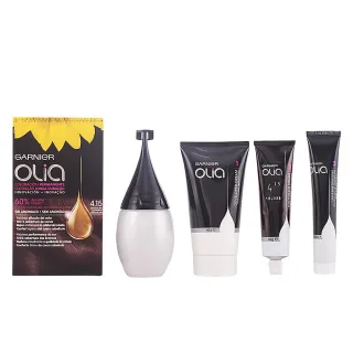 Olia Coloración Permanente #4,15 Chocolate Set 4 pz