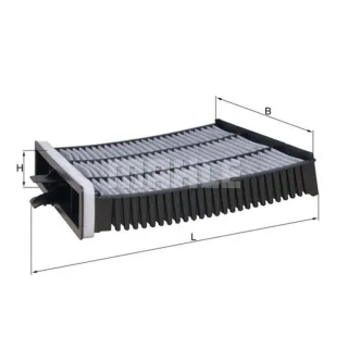 Mahle Aktivkohle-Innenraumfilter Renault Grand Sc?nic LAK227