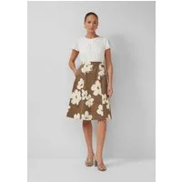 s.Oliver Midikleid Kleid Elegantes Etuikleid mit Popeline-Rock
