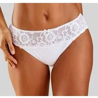 LASCANA Bikinislip Wanda mit Stickerei Spitze in floraler Optik