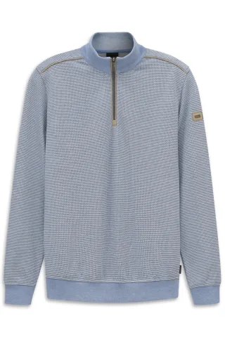 bugatti - Herren Sweatshirt hellblau - Gr. - XL