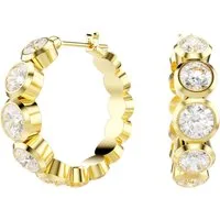 Swarovski Paar Creolen Schmuck Geschenk Imber Kreolen, mit Swarovski® Zirkonia (synth)