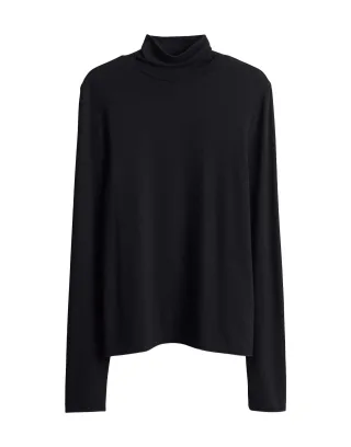 someday - Rollkragenshirt - Kirosie soft schwarz - Gr. - 36