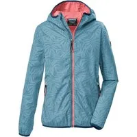 Killtec Funktionsjacke KOS 163 GRLS JCKT Leichte, wasserdichte Mädchenjacke mit reflektierenden Elementen