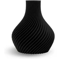 natumo Tischvase Vase Bulba Schwarz 12 cm