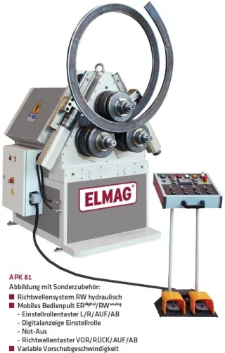 ELMAG Hydraulische Ringbiegemaschine - 83138