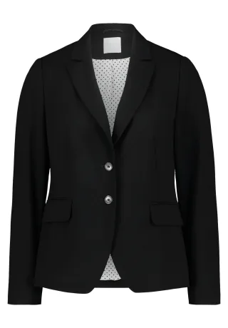 Betty & Co - Klassischer Blazer schwarz - Gr. - 44