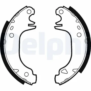 Delphi Bremsbacken hinten Citroen Ax Saxo Peugeot 106 205 309 LS1293