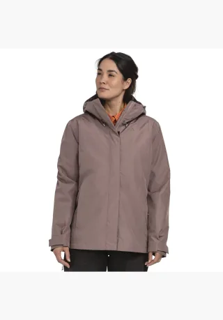Schöffel 3-in-1-Funktionsjacke "3in1 Jacket Style Okere WMS" Set, 2 Stk. tlg. mit Kapuze mit herauszippbarer Fleecejacke, wasser- und winddicht, atmungsaktiv