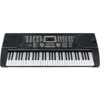 McGrey Home-Keyboard EK-6100 - 61 Tasten Einsteiger-Keyboard (inkl. Keyboard & Mikrofon), 255 Klänge und Begleitrhythmen und Lernfuktionen