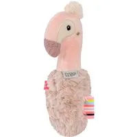 Fehn Greifspielzeug Lazy, Crazy & Pink, Stabgreifling Flamingo