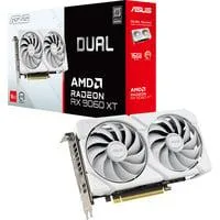 Radeon RX 9060 XT DUAL WHITE Edition 16GB, Grafikkarte weiß