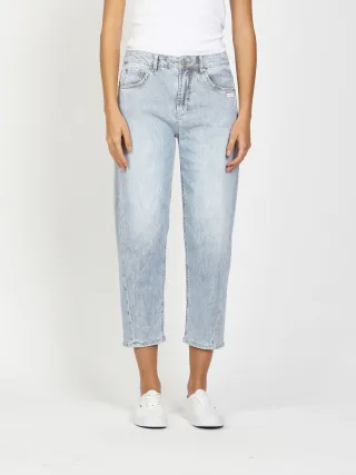 GANG Damen Jeans 94BLAKE - balloon fit Jeans light blue summer
