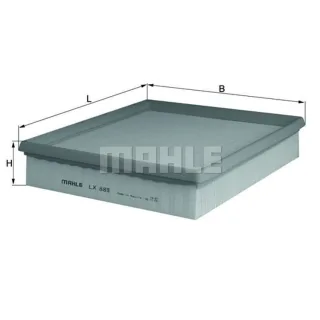Mahle Luftfilter MG Mg Rover 75