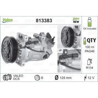 Valeo Klimakompressor Renault Captur Clio 813383