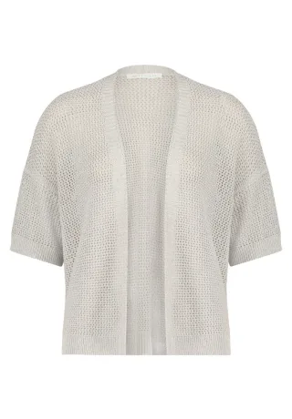 Betty & Co - Kurze Strickjacke beige - Gr. - 42