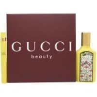 GUCCI Duft-Set Flora Gorgeous Orchid EDP 50 ml + EDP MINI 10 ml (Frau)