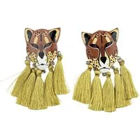 COLLEZIONE ALESSANDRO Paar Ohrclips Leo