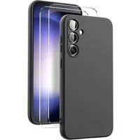 SmartUP Smartphone-Hülle Hülle + 2X Schutzglas für Samsung Galaxy S23 FE 5G Panzerfolie Case 9H, Rundumschutz, Displayschutz