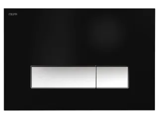 Mepa orbit A31/B31/E31 Betätigungsplatte 2-M, brillantschwarz, 421864 421864