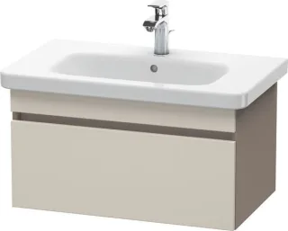Duravit DuraStyle Waschtischunterbau wandhängend Taupe & Basalt Matt 730x448x398 mm - DS638109143 DS638109143