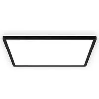 B.K.Licht LED Panel SHALLOW, LED fest integriert, Neutralweiß, 42x42x3 cm, Badlampe, Badezimmer, Küche, Wohnzimmer
