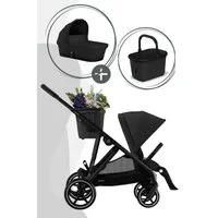 Cybex Kombi-Kinderwagen Gazelle S Kinderwagen inklusive Cot S Babywanne, Kombinationen, Buggy, Travelsystem, Geschwister, oder Zwillingswagen