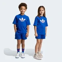 adidas Originals Trainingsanzug TR LO STS (2-tlg), für Kinder, mit 2 Teilen, aus Baumwolle, neutraler Schnitt