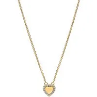 Pandora Kette mit Anhänger 364364C01-45, Liebe, Herz, Vergoldet, Zirkonia