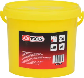 KS Tools Reifenmontagepaste 5 kg, gelb gelb - 100.4005