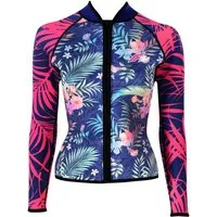 F2 Neoprenanzug F2 Damen Neopren Oberteil Tropical Jacke Lang 2,5 mm XXS Multicolor