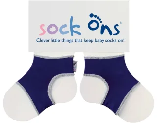 Sock Ons Babysöckchenhalter blau 0-6 Monate