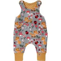 Land-Juwelen Strampler Handmade Waldtiere Unisex Kinder Einteiler, Overall, Babyanzug, Babyoverall, Babyanzug