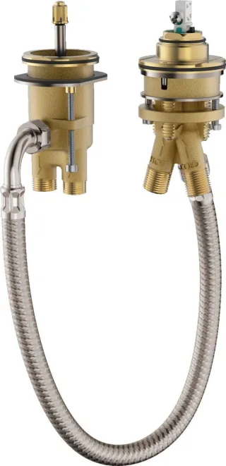 Hansgrohe 2-Loch Wannenarmatur Grundkörper für Wannenrandmontage, 13159180 , 13159180 13159180