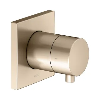 Keuco 2-Wege Ab-und Umstellventil IXMO Comf.59557, eckig, Bronze gebürstet,59557031002 59557031002