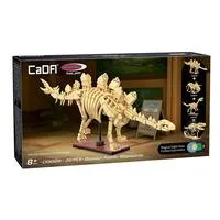 Dinosaurier Fossil Stegosaurus im Maßstab 1:23, Modellbau beige