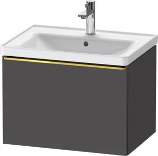 Duravit D-Neo Waschtischunterbau wandhängend Graphit Matt 634x452x440 mm - DE4254034490000 DE4254034490000