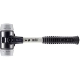HALDER SIMPLEX - Schonhammer mit verstärktem TE-Gehäuse und Fiberglasstiel, TPE-mid - 3703.050
