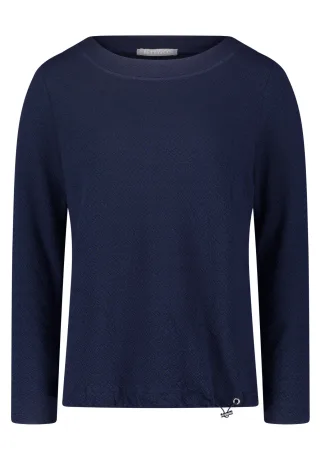 Betty & Co - Casual-Sweatshirt navy blue - Gr. - M