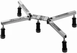 Duravit Duschwannenfuß Grau 700x700x85 mm - 790101000000000 790101000000000