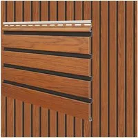 Vox Verkleidungspaneel Canadian Siding SXP-06 Max 3 Fronto V-Black 2,95m St. 0,74qm goldbraun, BxL: 28,5x295 cm, 0,963 qm, (Stückweise 1 Paneel, 0,963 qm) MAX3 besonders stoßfest, pflegeleicht, abwaschbar, Leichtgewicht
