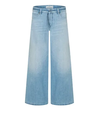CAMBIO - Palazzo cropped blue mirage - Gr. - 30