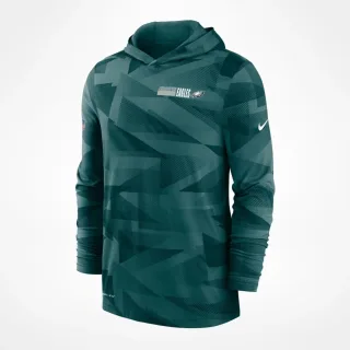 Nike Dri-Fit Nfl Philadelphia Eagles Grüne Pullover Männer Nebenhuterfeuchtigkeit NKD8 3JD
