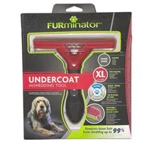 FURminator Fellbürste für langhaarige sehr große Hunde, deShedding-Pflege Werkzeug