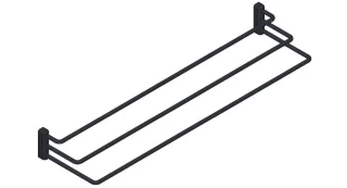Giese Etagere 3-teilig schwarz matt, 11833-14 11833-14