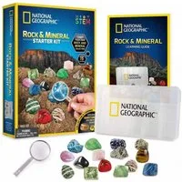 NATIONAL GEOGRAPHIC Experimentierkasten, (1-tlg), Rock + Mineral Starter Kit